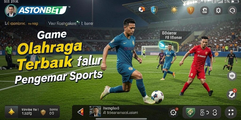 Tampilan gameplay menarik dari aplikasi ASTONBET dengan berbagai pilihan olahraga.
