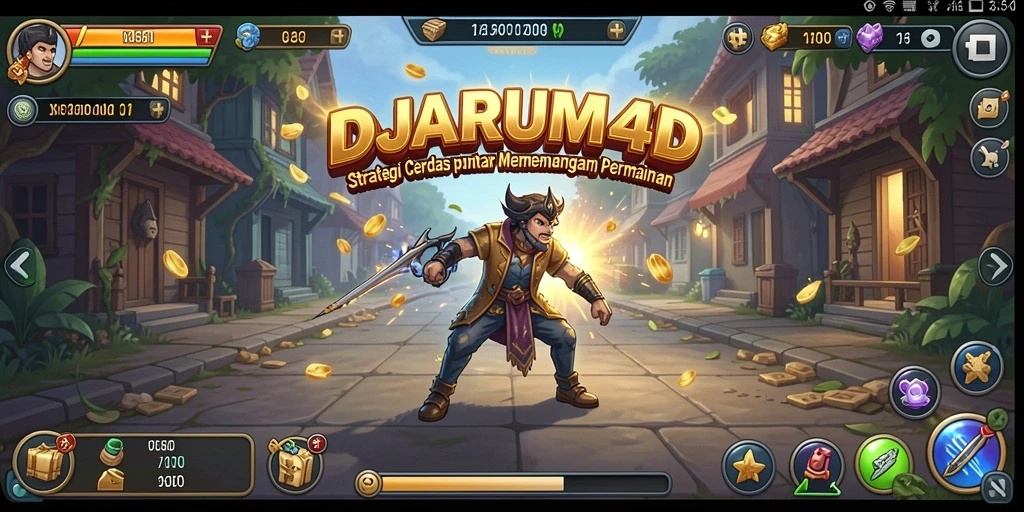 Tampilan gameplay strategi yang menantang di DJARUM4D.