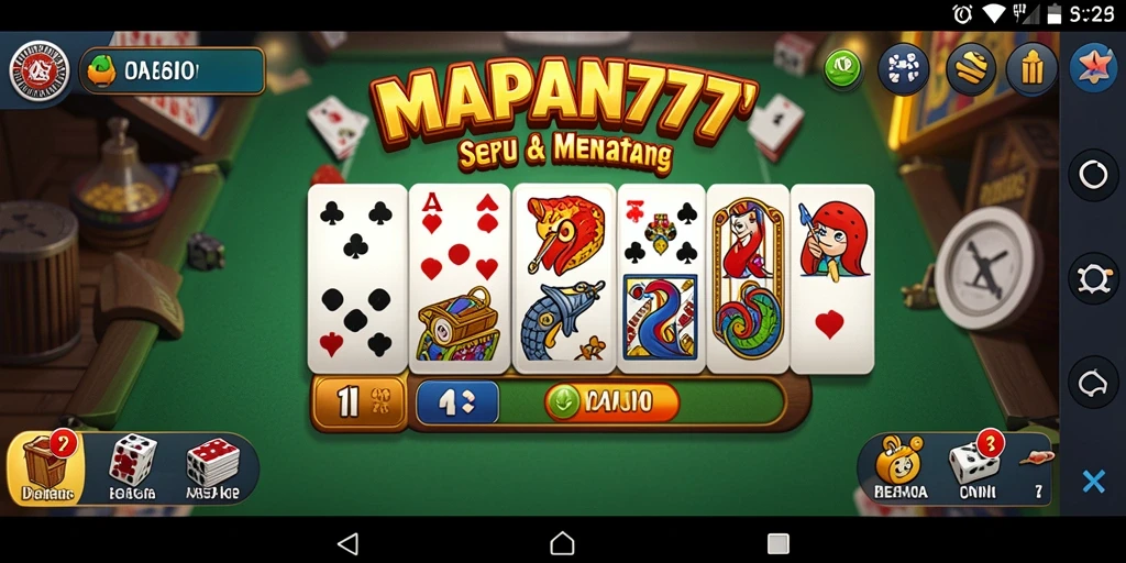Tampilan gameplay menarik di MAPAN777 dengan grafis yang menawan.