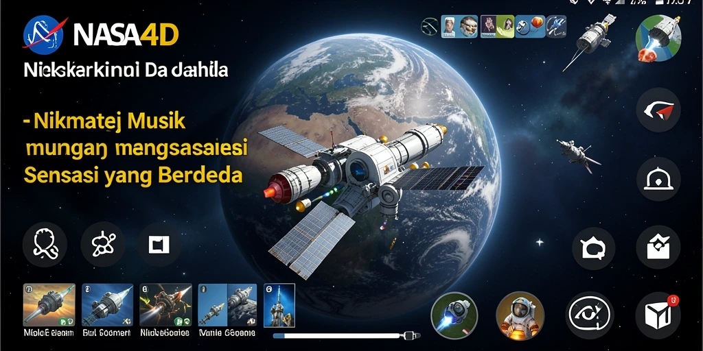 Tampilan gameplay NASA4D yang penuh warna dan interaktif.