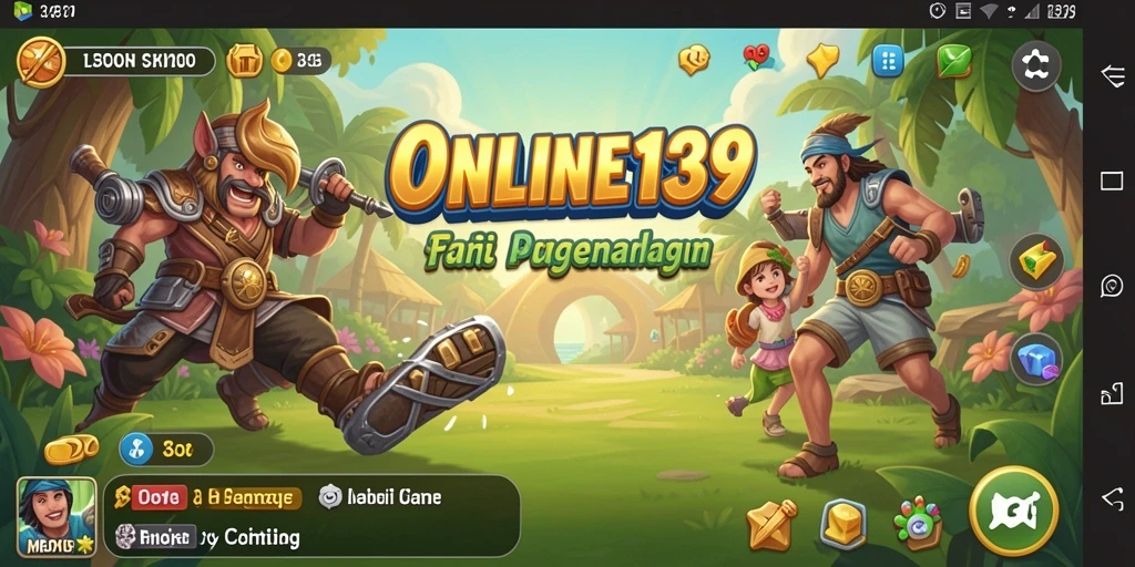 Screenshot gameplay ONLINE138 yang menunjukkan keseruan permainan Casual.