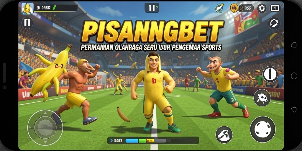 Tampilan gameplay seru dalam PISANGBET yang menampilkan pertandingan olahraga.