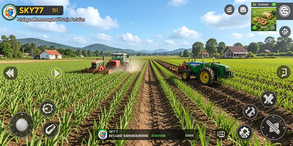 Tampilan menarik dari gameplay SKY77 yang memukau.