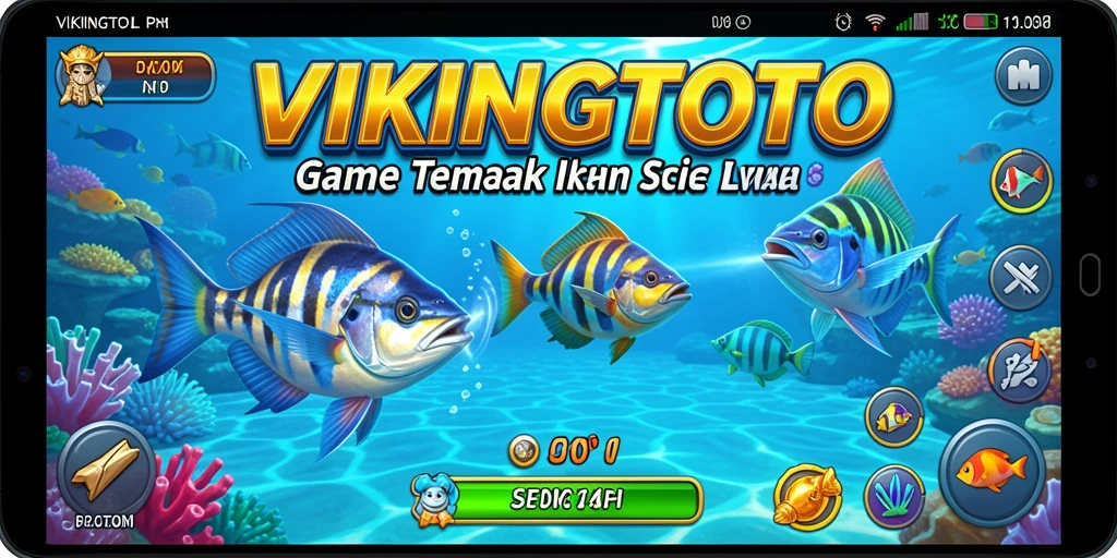 Gameplay seru VIKINGTOTO dengan aksi menembak ikan.