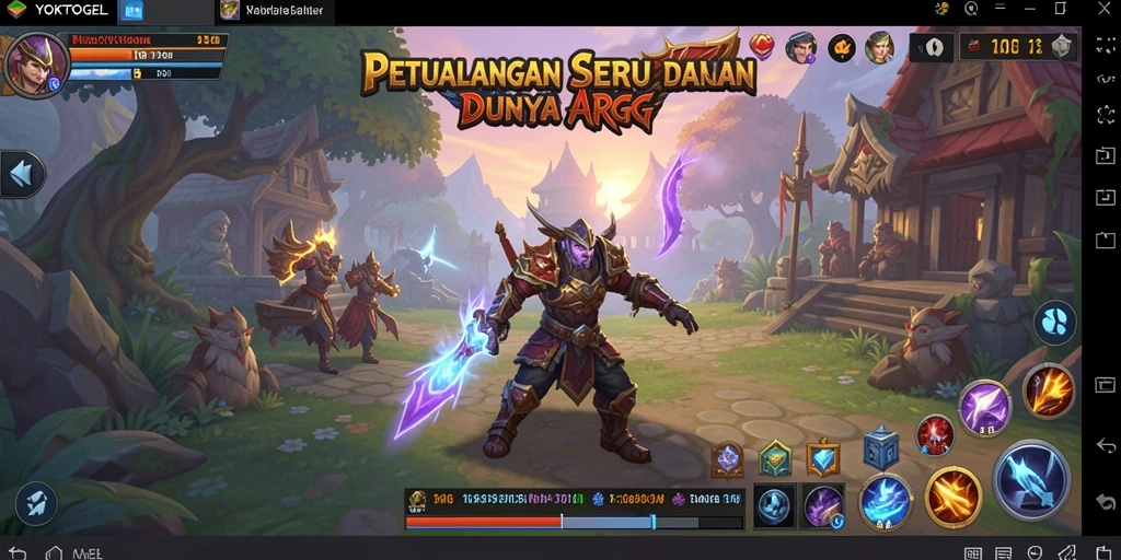 Tampilan gameplay YOKTOGEL yang mendebarkan di dunia ARPG.